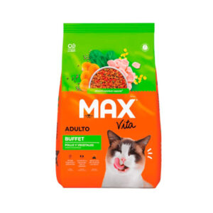 MAX VITA GATO ADULTO BUFFET FRANGO VEGETALES