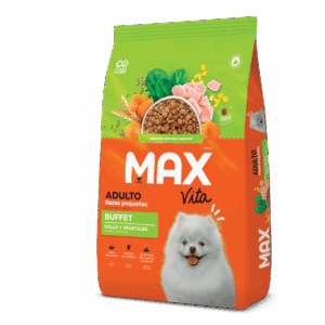 MAX VITA ADULTO RAZA PEQUEÑA BUFFET FRANGO Y VEGETALES
