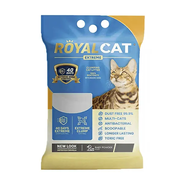 ARENA ROYAL CAT EXTREME TALCO DE BEBE