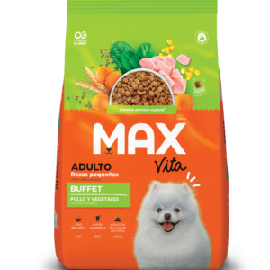 MAX PREMIUM ESPECIAL ADULTO RAZA PEQUEÑA BUFFET, POLLO & VEGETALES
