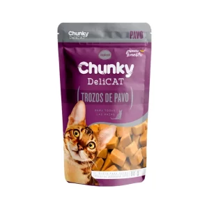 POUCH CHUNKY DELICAT TROZOS DE PAVO