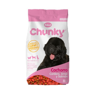 CHUNKY CACHORRO CORDERO ARROZ Y SALMON