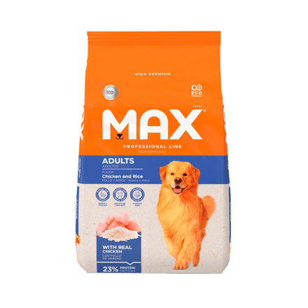MAX PROFECIONAL LINE ADULTO PERFORM POLLO & ARROZ