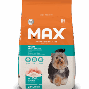 MAX PROFESSIONAL LINE ADULTO RAZA PEQUEÑA PERFORMANCE POLLO & ARROZ