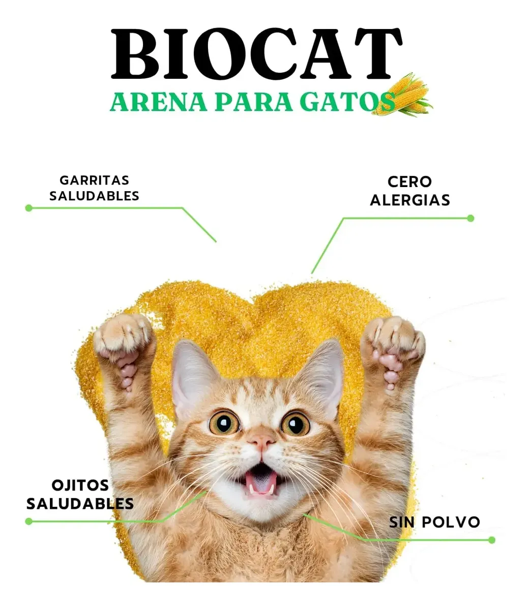 ARENA BIOCAT MENTA Y LIMON - Imagen 2
