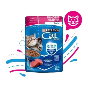 POUCH CAT CHOW GATITOS CARNE