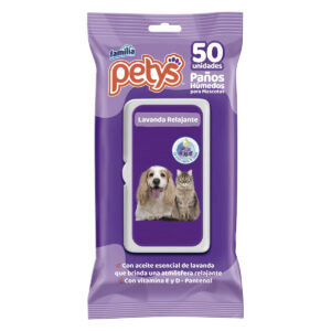 Familia Panos Humedos Petys Lavanda x 50 Und