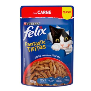 Pouch Felix Fantastic Tiritas Carne 85 Gr