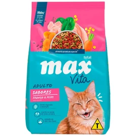 MAX VITA GATO ADULTO SABORES FRANGO Y PEIXE