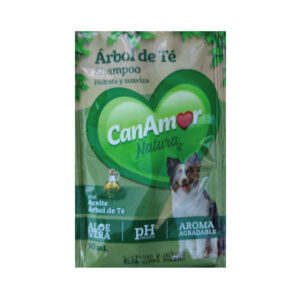 Shampoo Para Perros Arbol de Te CanAmor 30 Ml