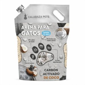 ARENA CALABAZA BENTONITA SOLUBLE A CARBON ACTIVADO DE COCO