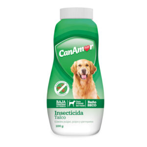Talco Para Perros Insecticida CanAmor 100 Gr